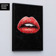 Load image into Gallery viewer, BANDANA LIPS - RED Canvas Wallivate