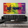 Load image into Gallery viewer, GET MONEY Canvas Wallivate 
