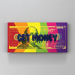 Load image into Gallery viewer, GET MONEY Canvas Wallivate 
