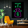 Load image into Gallery viewer, SECURE THE BAG Canvas Wallivate 
