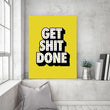 Load image into Gallery viewer, GET SH*T DONE Canvas Wallivate 

