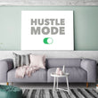 Load image into Gallery viewer, HUSTLE MODE Canvas Wallivate 
