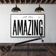Load image into Gallery viewer, YOUIR ARE AMAZING Canvas Wallivate 
