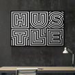 Load image into Gallery viewer, HUSTLE LINES Canvas Wallivate 
