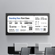 Load image into Gallery viewer, BOARDING PASS Canvas Wallivate 
