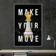Load image into Gallery viewer, MAKE YOUR MOVE Canvas Wallivate 
